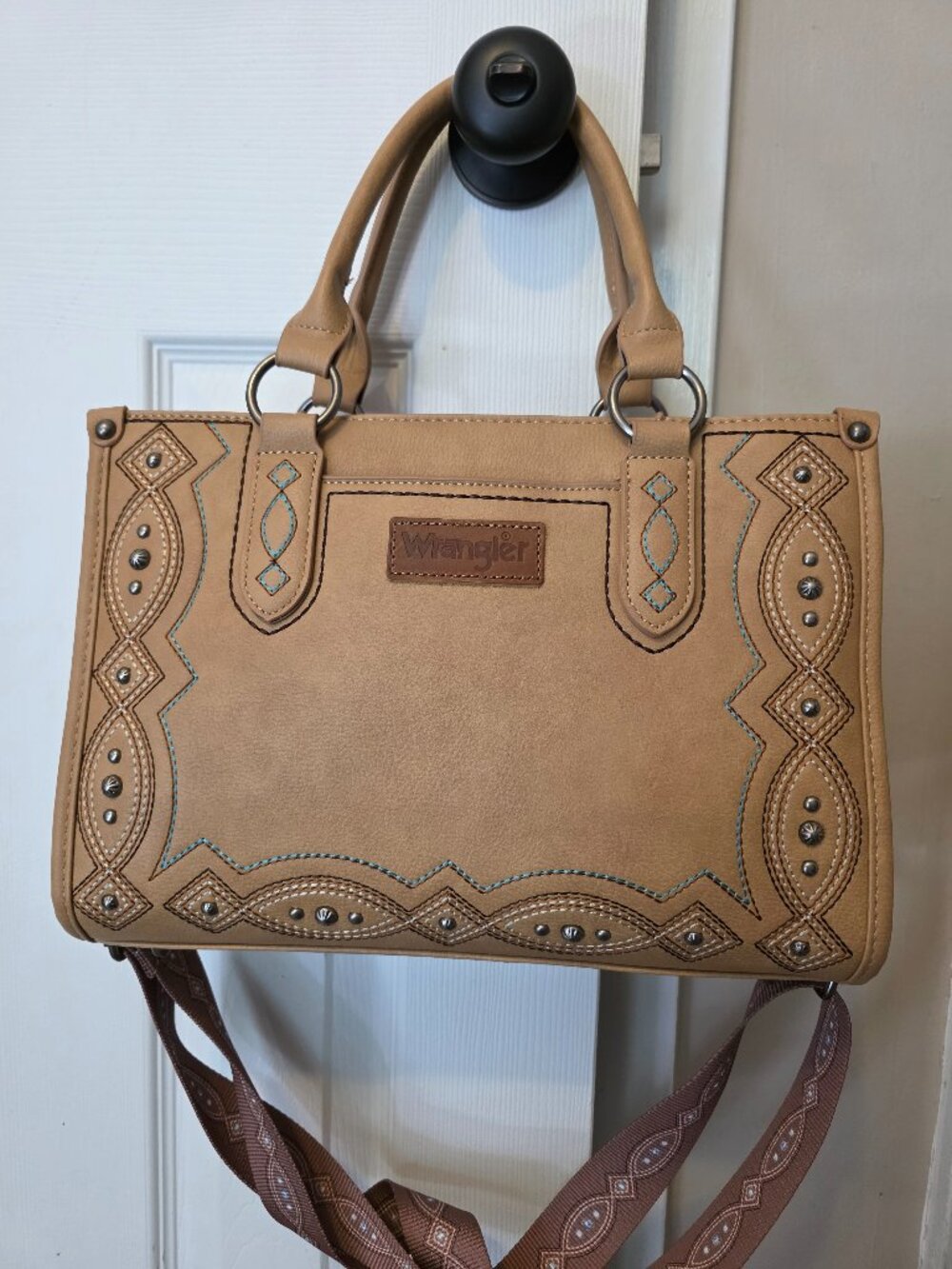 Wrangler Western style cross body satchel purse
